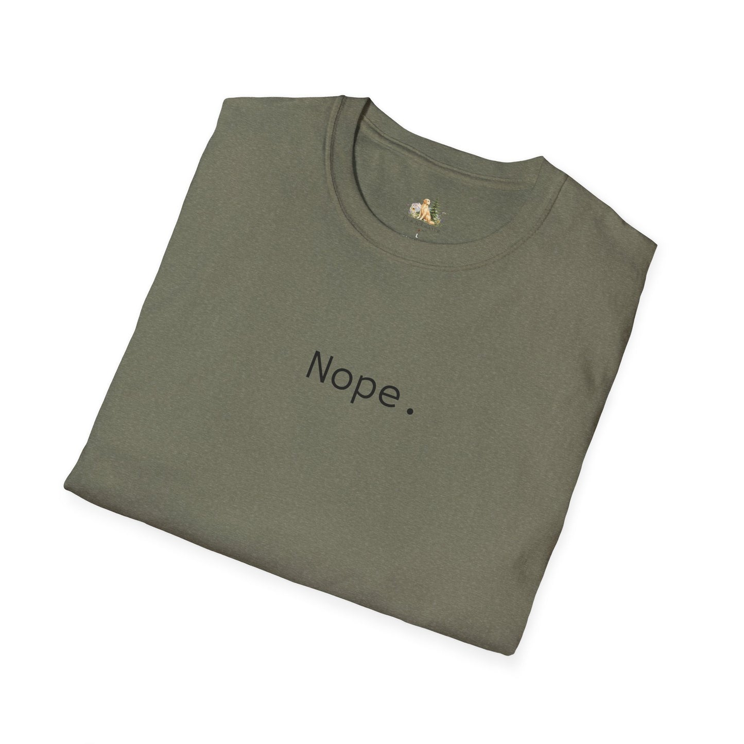 Nope. Minimalist Graphic Tee