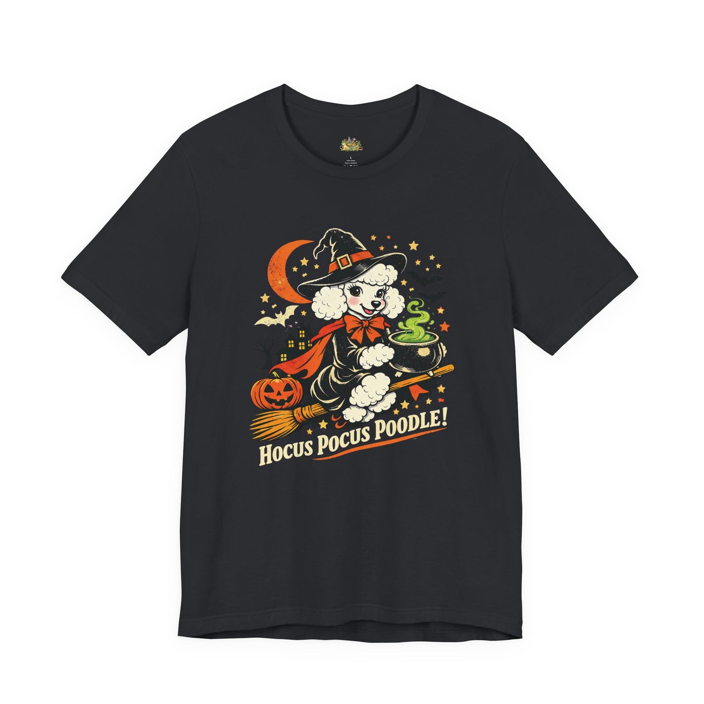 Hocus Pocus Poodle Halloween Tee