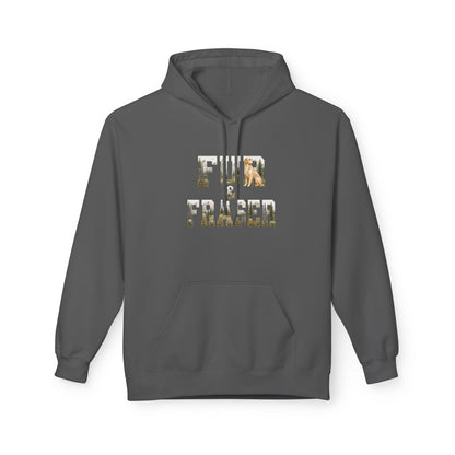 Fur & Fraser Floral Logo Hoodie — Cozy Pet Lover Pullover