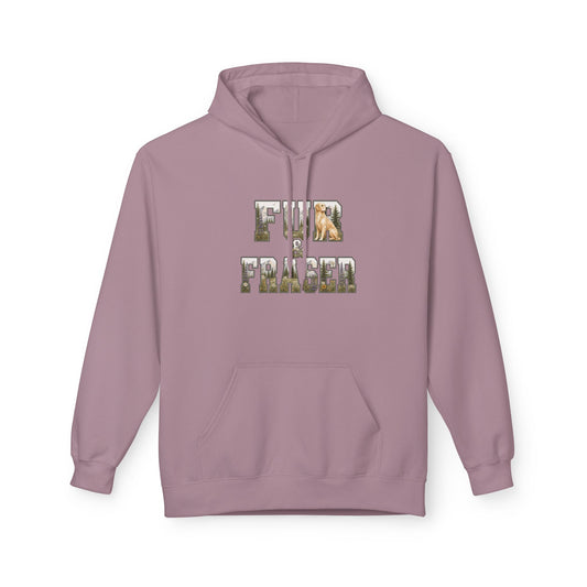 Fur & Fraser Floral Logo Hoodie — Cozy Pet Lover Pullover