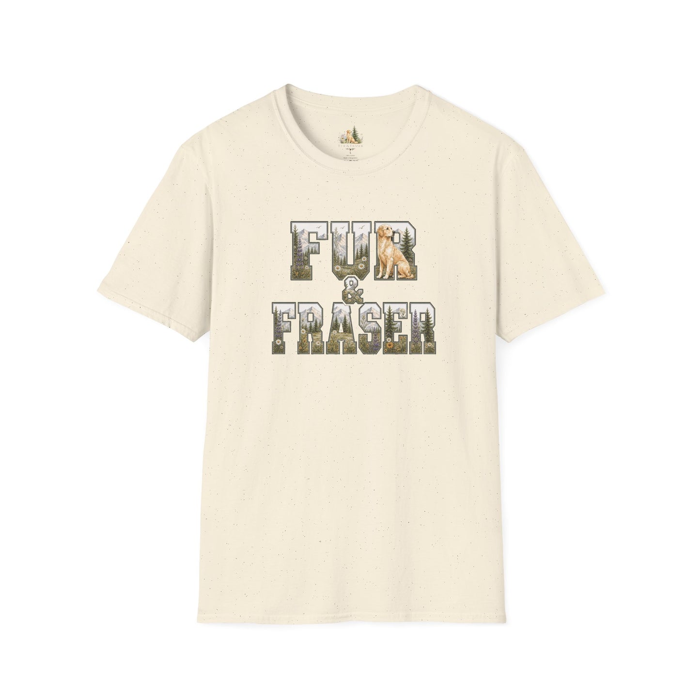 T-Shirt — Fur & Fraser Logo Graphic Tee(Light Weight, Ultra Soft Tee)