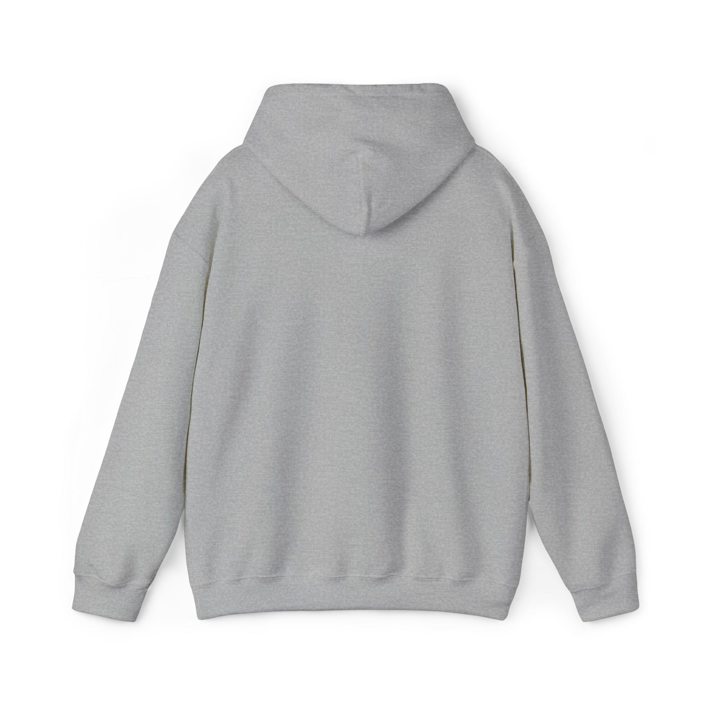 Minimal Embroidered 'absolutely not.' Hoodie - White Cozy Casual Sweatshirt