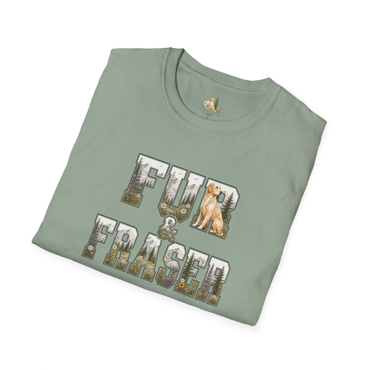 T-Shirt — Fur & Fraser Logo Graphic Tee(Light Weight, Ultra Soft Tee)