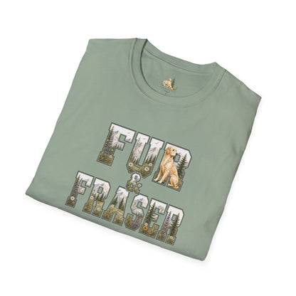 T-Shirt — Fur & Fraser Logo Graphic Tee(Light Weight, Ultra Soft Tee)