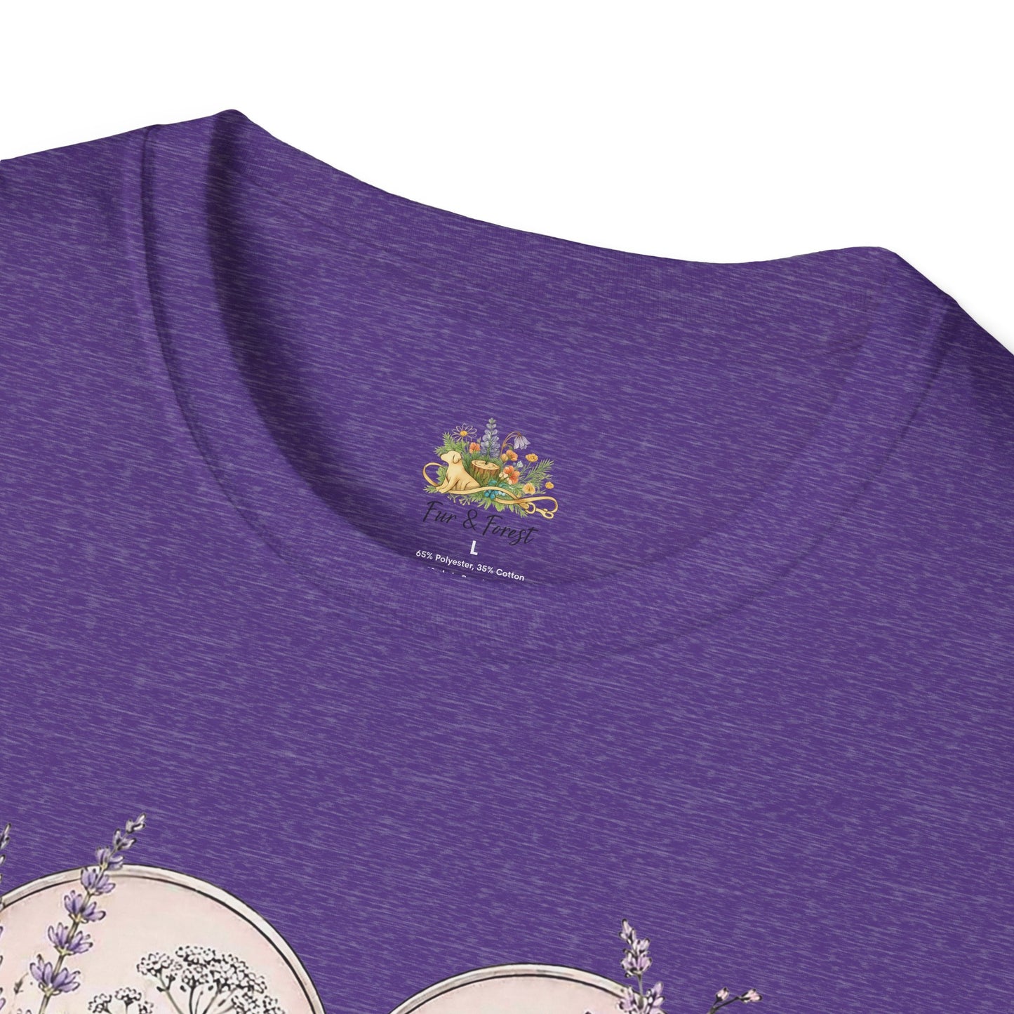 Dog Mom Floral Heart T-Shirt