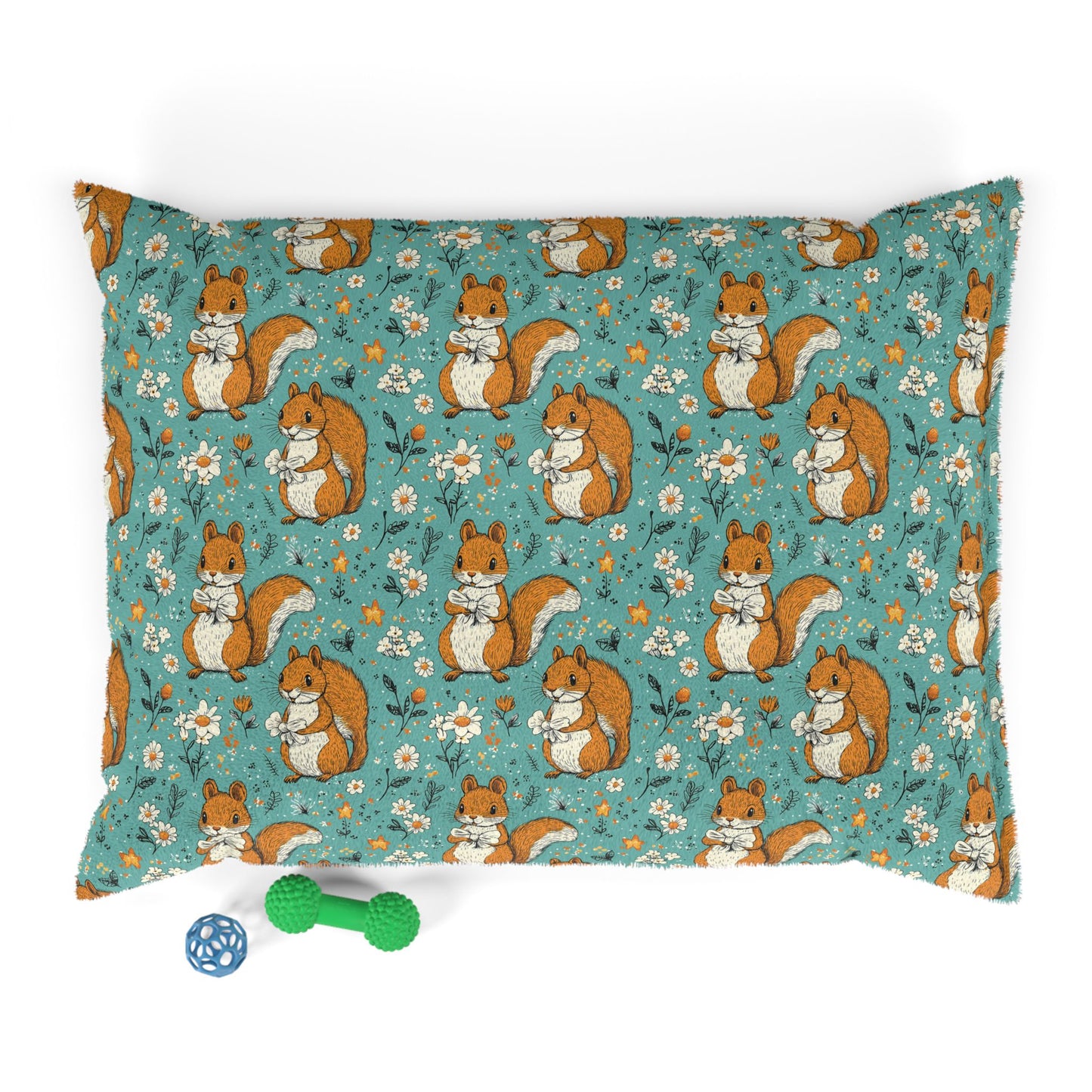 Whimsical Squirrel Pet Bed 30x40"
