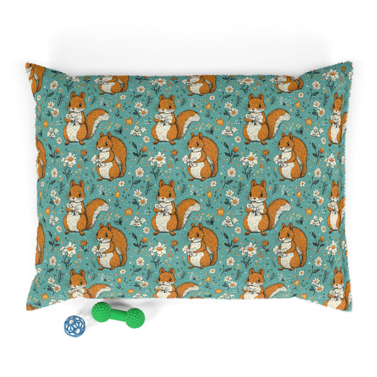 Whimsical Squirrel Pet Bed 30x40"