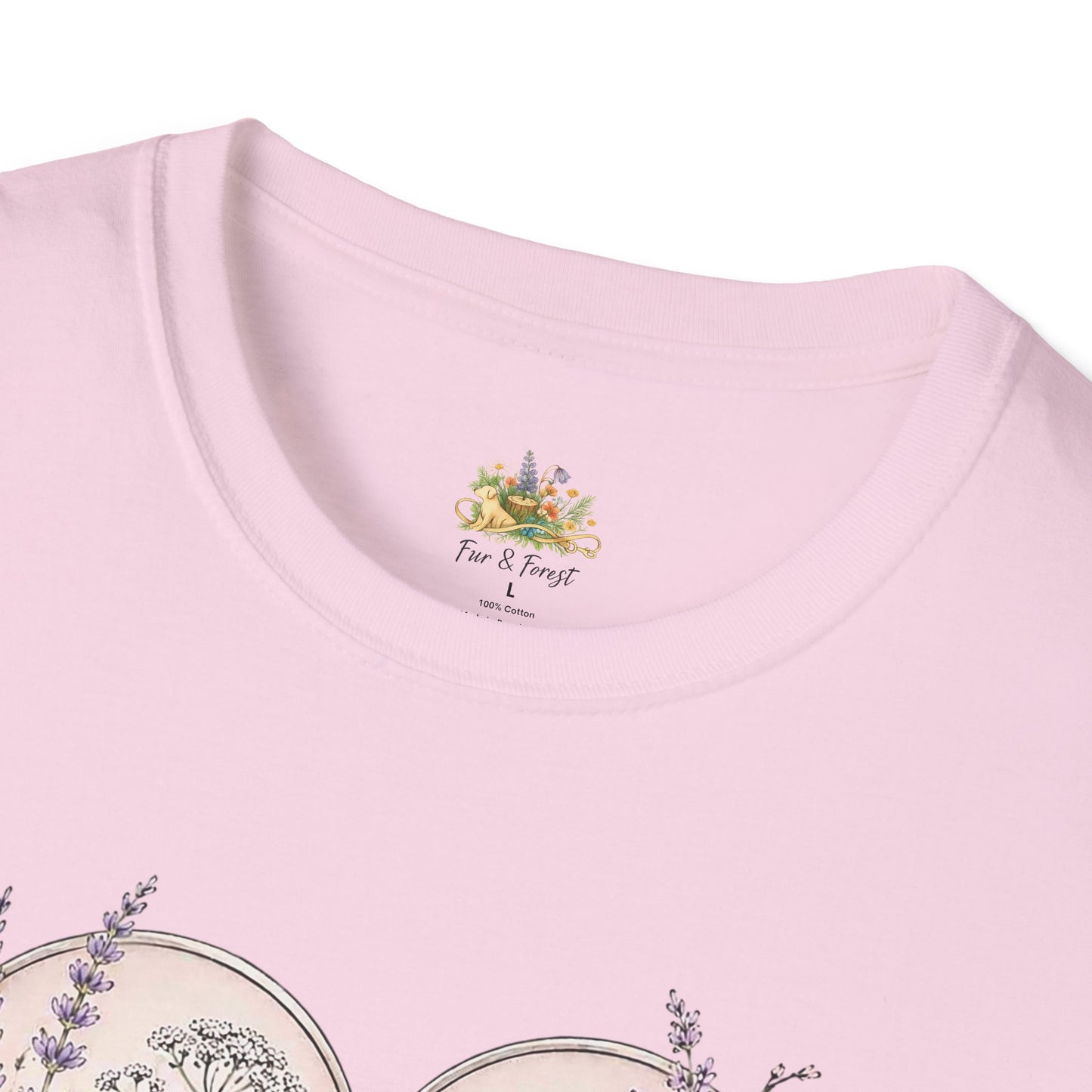 Dog Mom Floral Heart T-Shirt