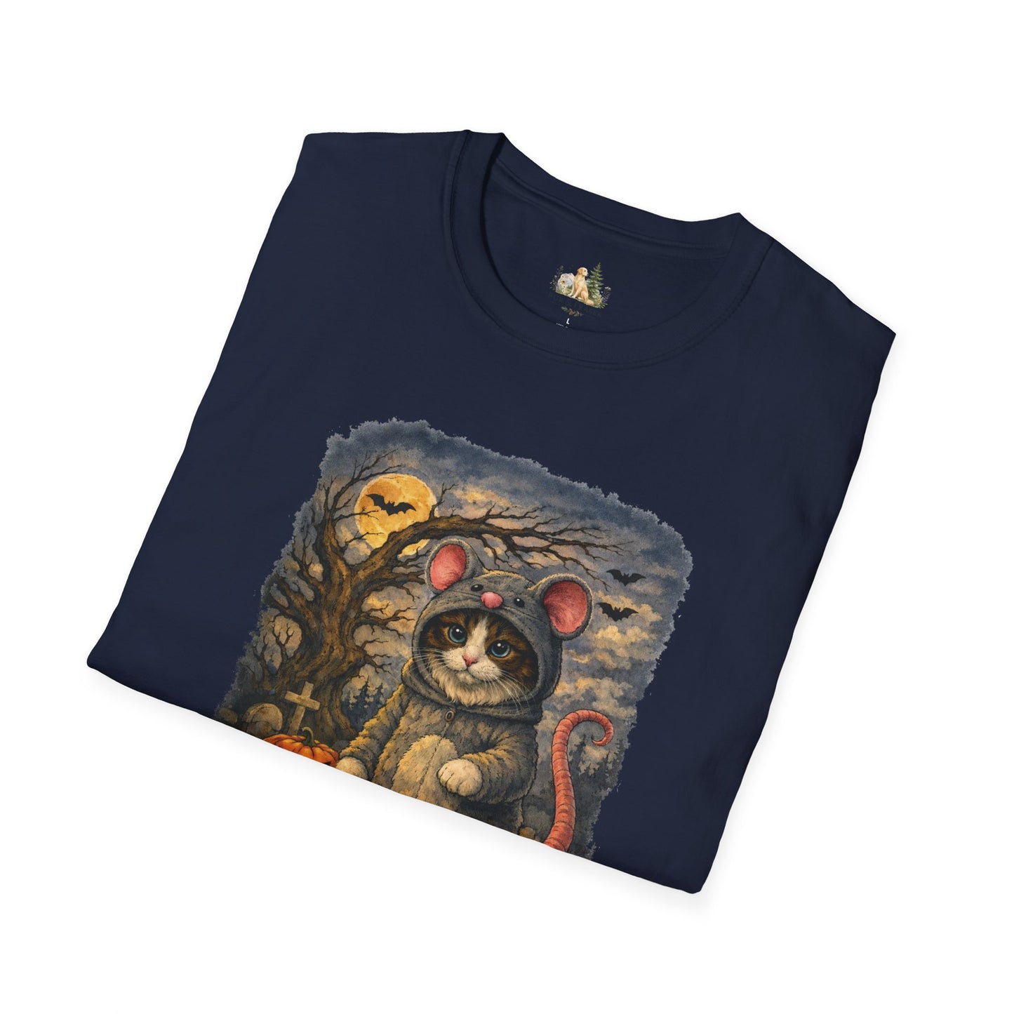 Unisex Halloween Ragdoll Cat Costume T-Shirt — What Tails Lurk Behind The Pines Collection