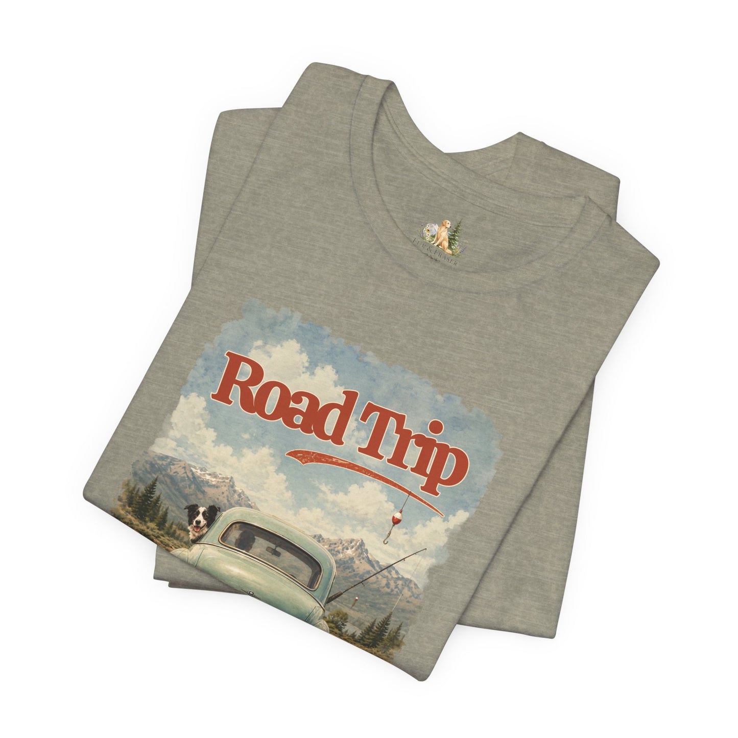 Men's Road Trip Vintage Car T-Shirt