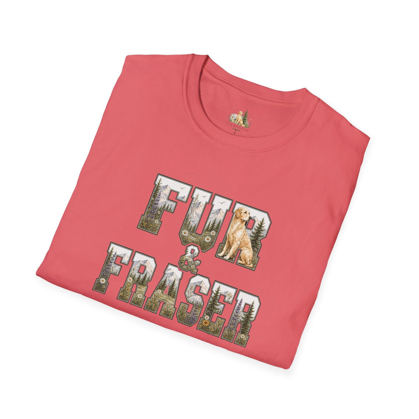 T-Shirt — Fur & Fraser Logo Graphic Tee(Light Weight, Ultra Soft Tee)