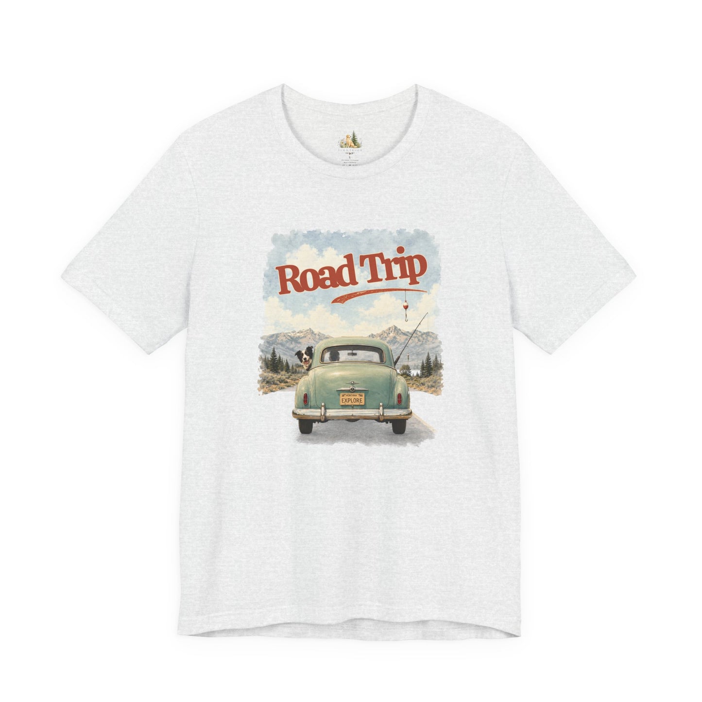 Men's Road Trip Vintage Car T-Shirt