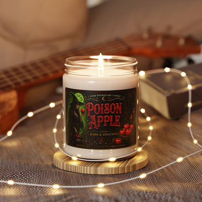 Poison Apple Scented Soy Candle — 9oz Dark & Seductive Autumn Candle