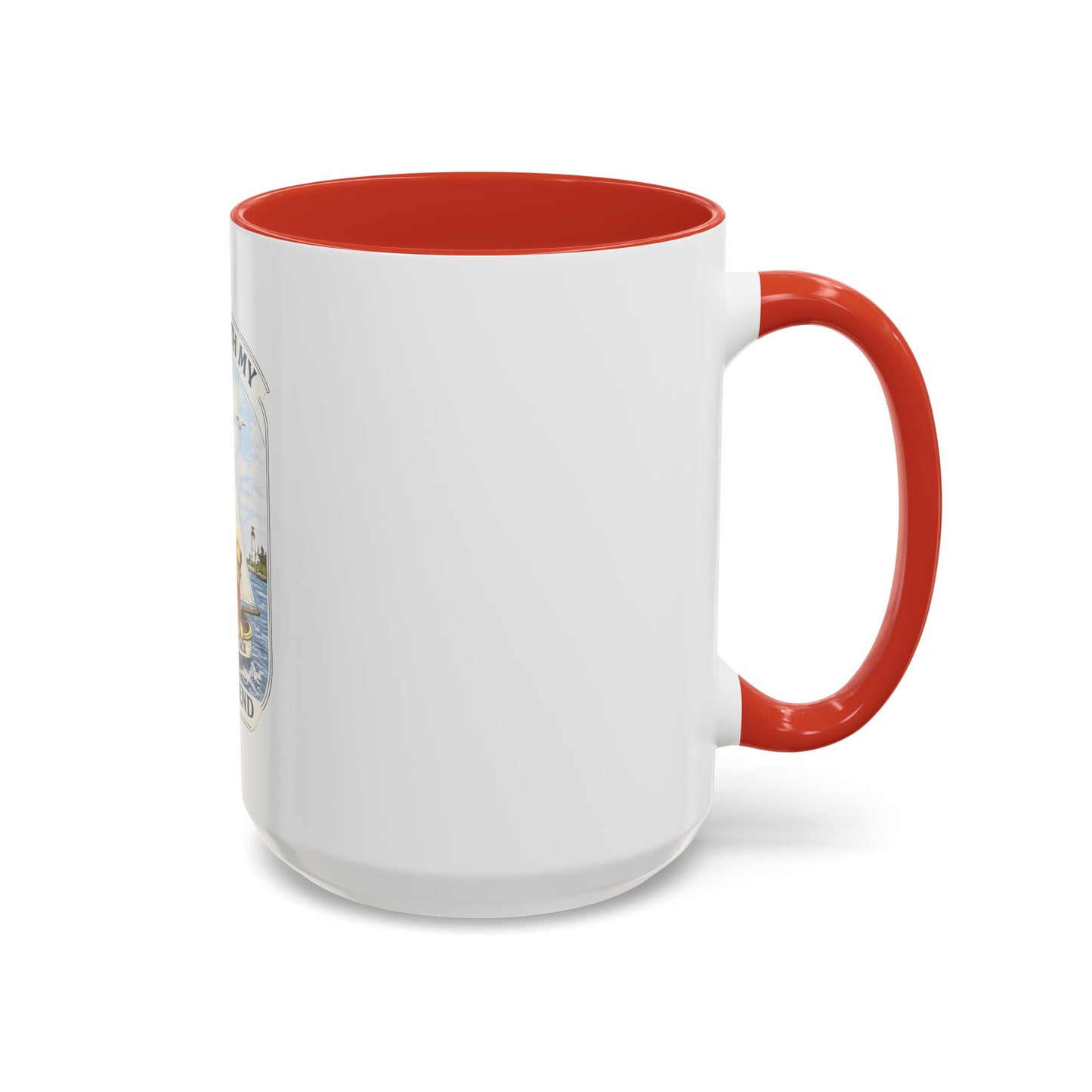 Sailin' With My Best Friend dog sailboat mug | Coffee Mug