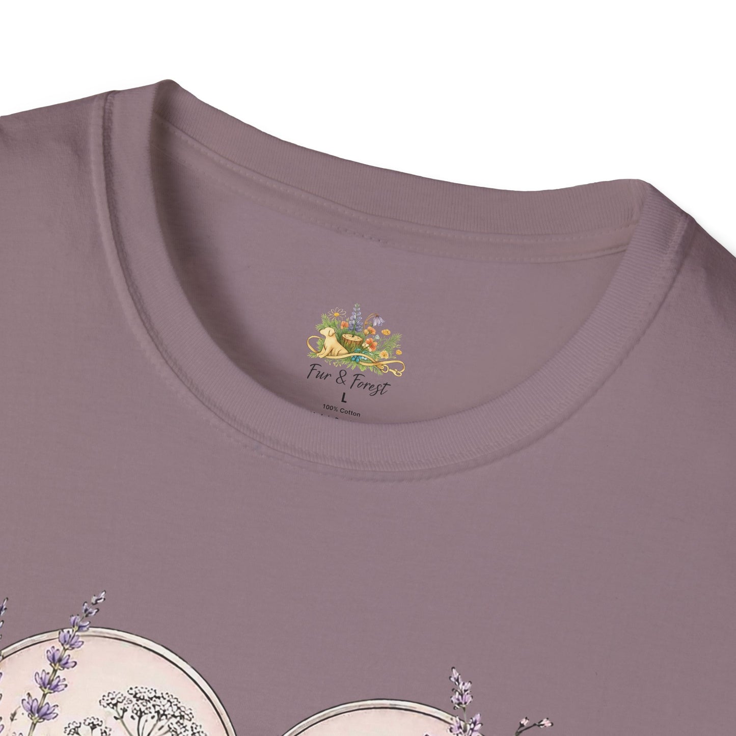 Dog Mom Floral Heart T-Shirt