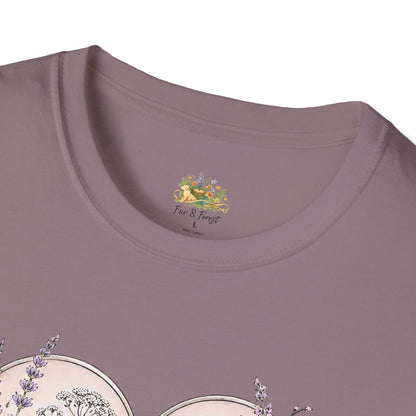 Dog Mom Floral Heart T-Shirt