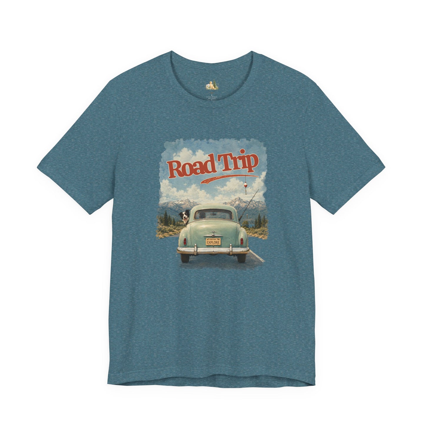 Men's Road Trip Vintage Car T-Shirt