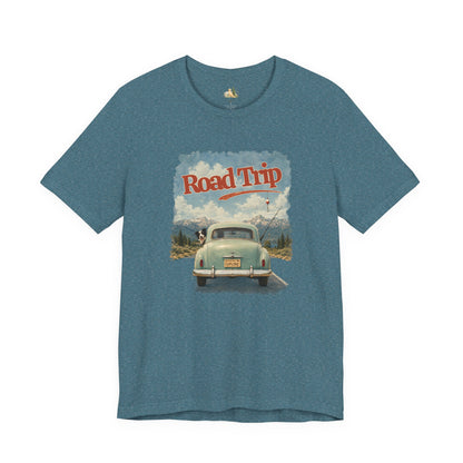 Men's Road Trip Vintage Car T-Shirt