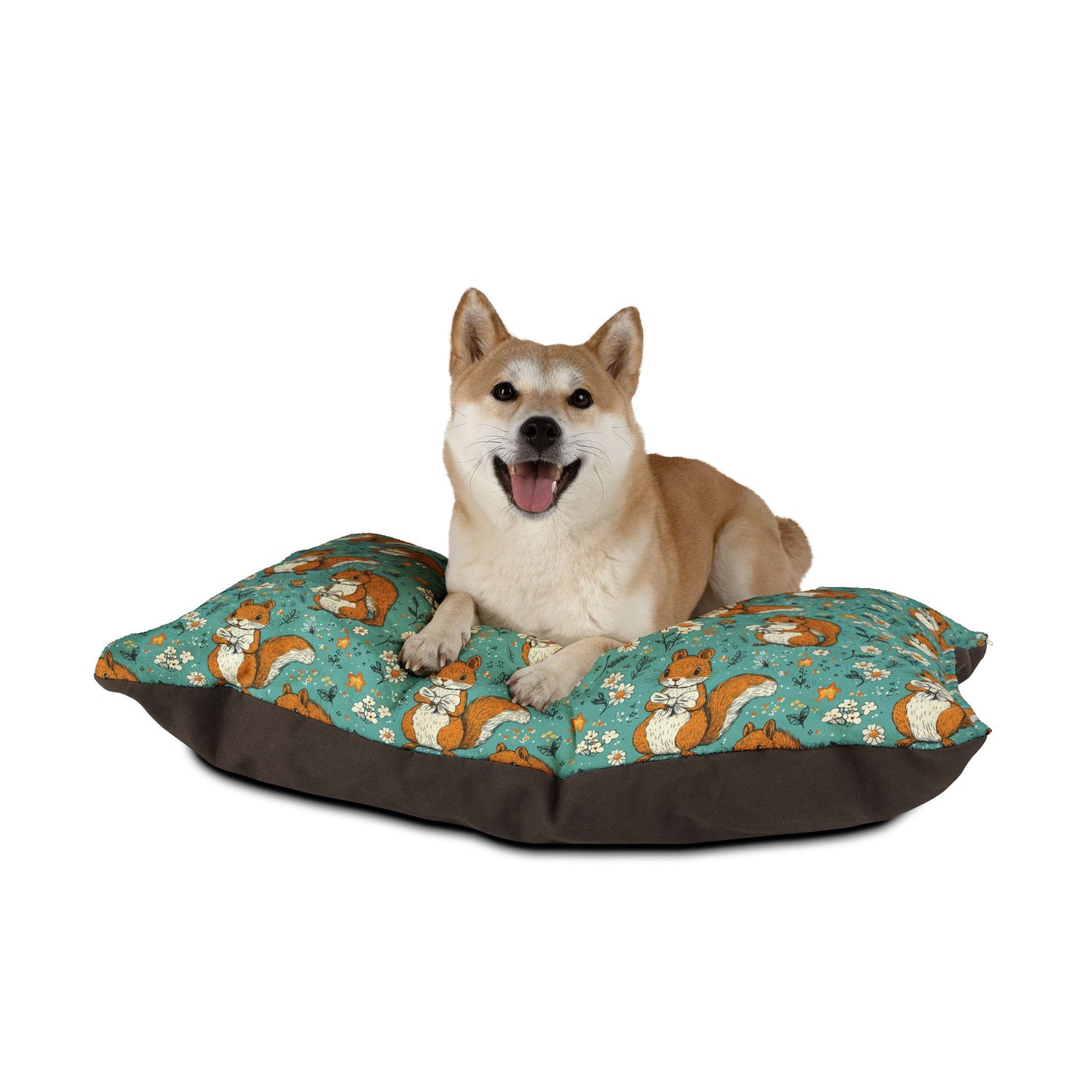 Whimsical Squirrel Pet Bed 30x40"