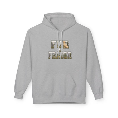 Fur & Fraser Floral Logo Hoodie — Cozy Pet Lover Pullover
