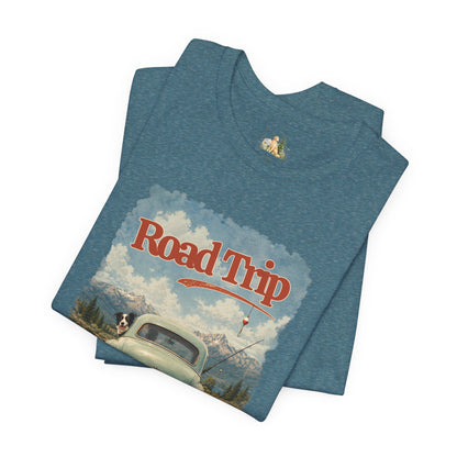 Men's Road Trip Vintage Car T-Shirt