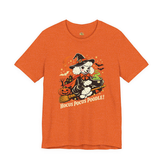 Hocus Pocus Poodle Halloween Tee