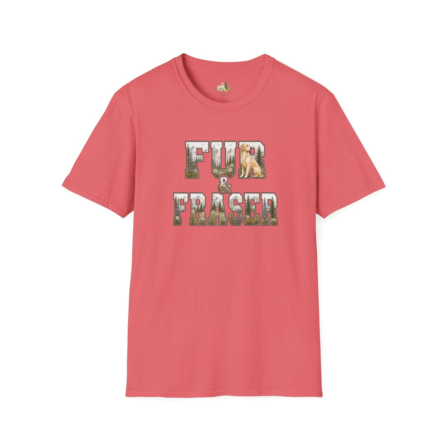 T-Shirt — Fur & Fraser Logo Graphic Tee(Light Weight, Ultra Soft Tee)