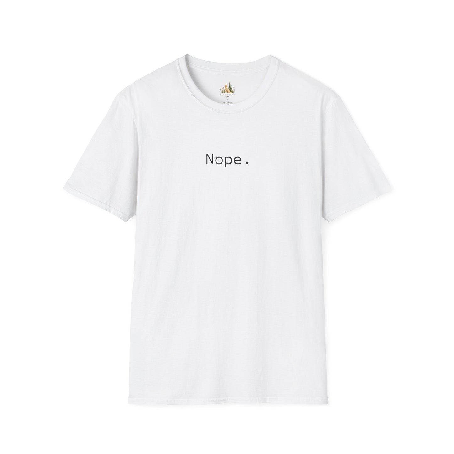 Nope. Minimalist Graphic Tee