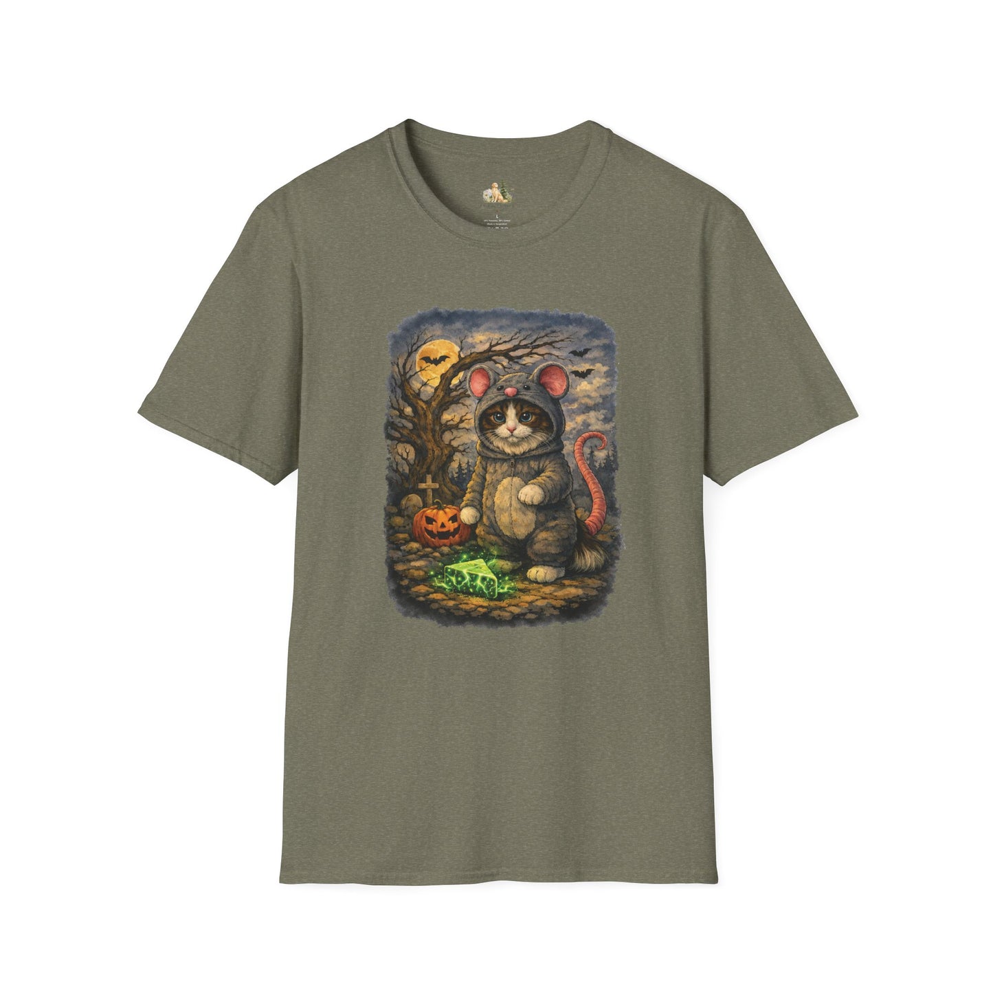 Unisex Halloween Ragdoll Cat Costume T-Shirt — What Tails Lurk Behind The Pines Collection