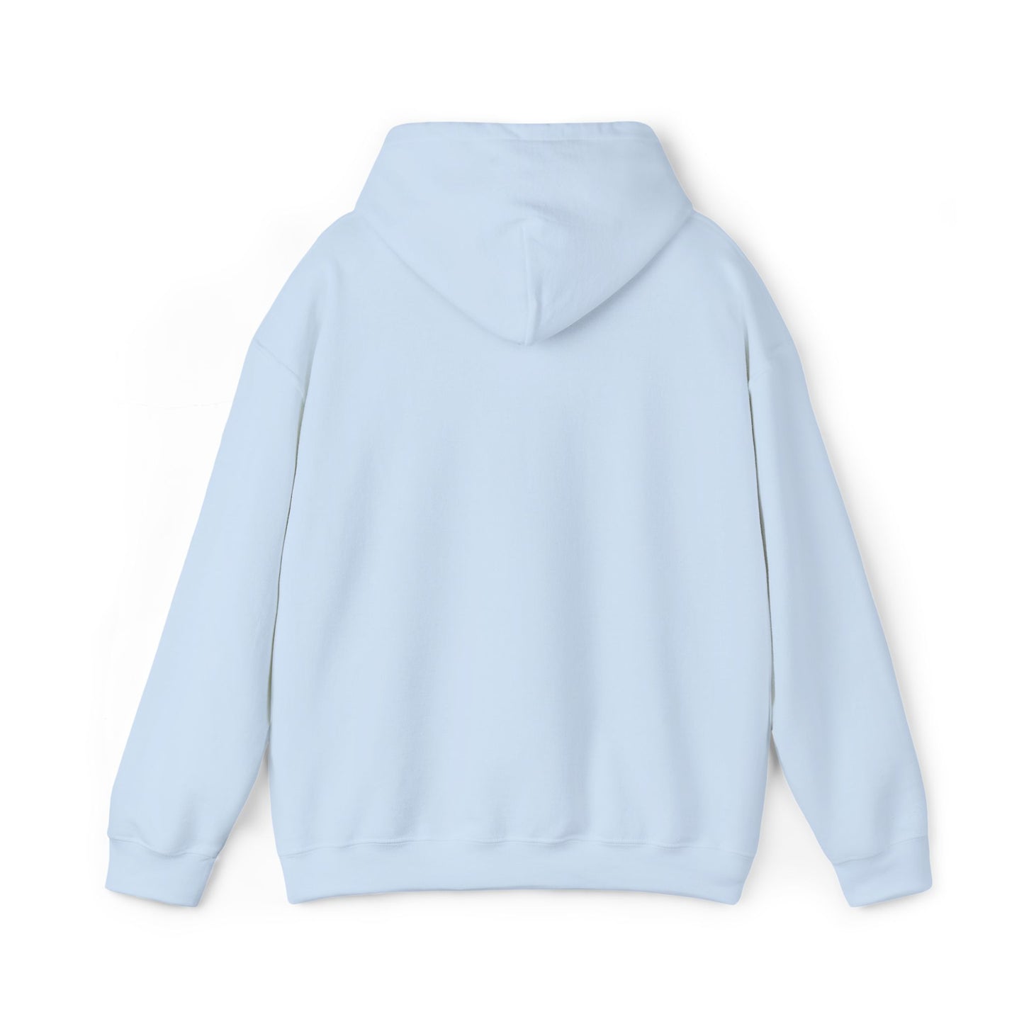 Minimal Embroidered 'absolutely not.' Hoodie - White Cozy Casual Sweatshirt