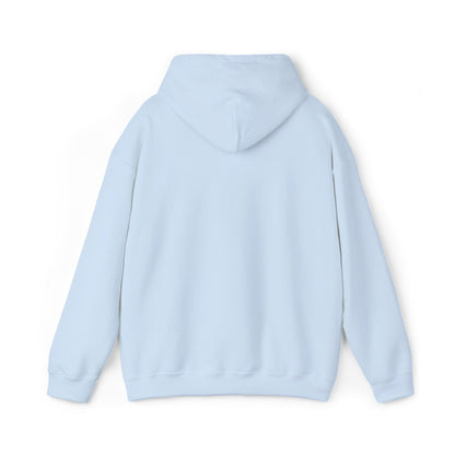 Minimal Embroidered 'absolutely not.' Hoodie - White Cozy Casual Sweatshirt