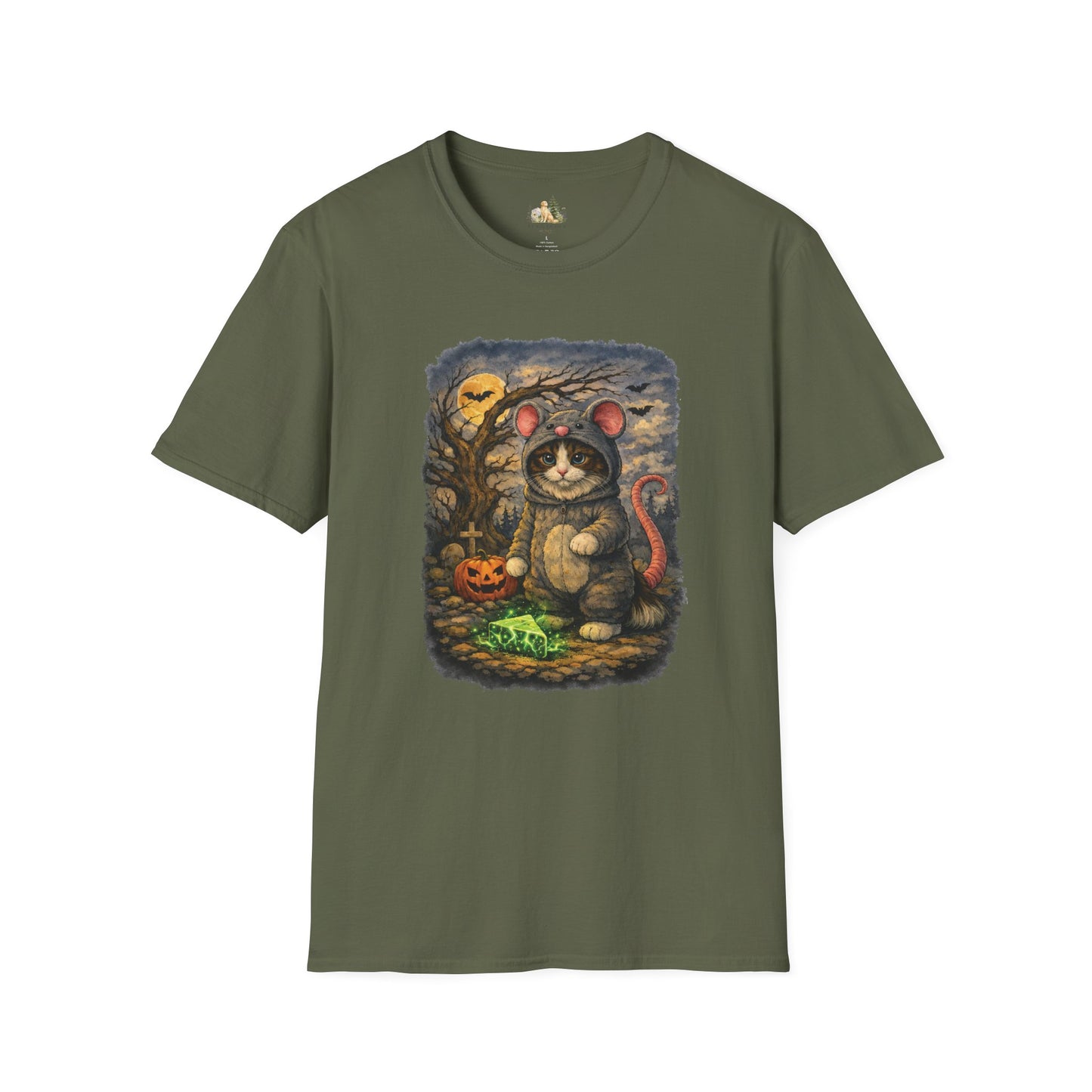 Unisex Halloween Ragdoll Cat Costume T-Shirt — What Tails Lurk Behind The Pines Collection
