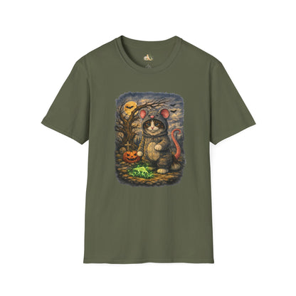 Unisex Halloween Ragdoll Cat Costume T-Shirt — What Tails Lurk Behind The Pines Collection