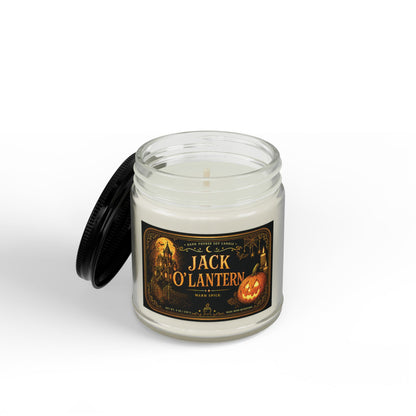 Jack O'Lantern Soy Candle — Spiced Halloween Scent (4oz & 9oz)