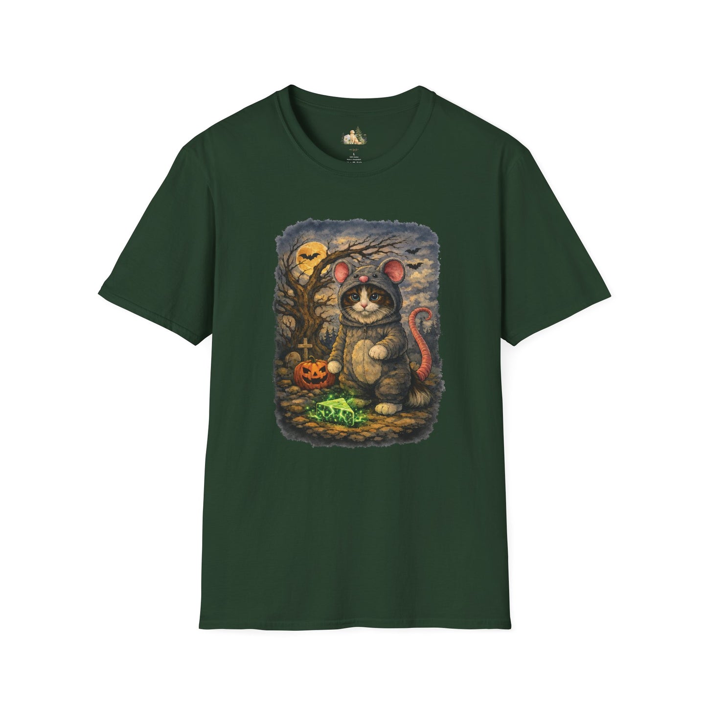 Unisex Halloween Ragdoll Cat Costume T-Shirt — What Tails Lurk Behind The Pines Collection