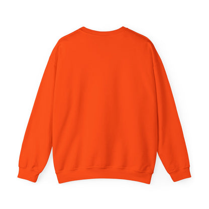 Unisex Halloween Pit Bull Headless Horseman Crewneck Sweatshirt ~ What Tails Lurk Behind The Pines