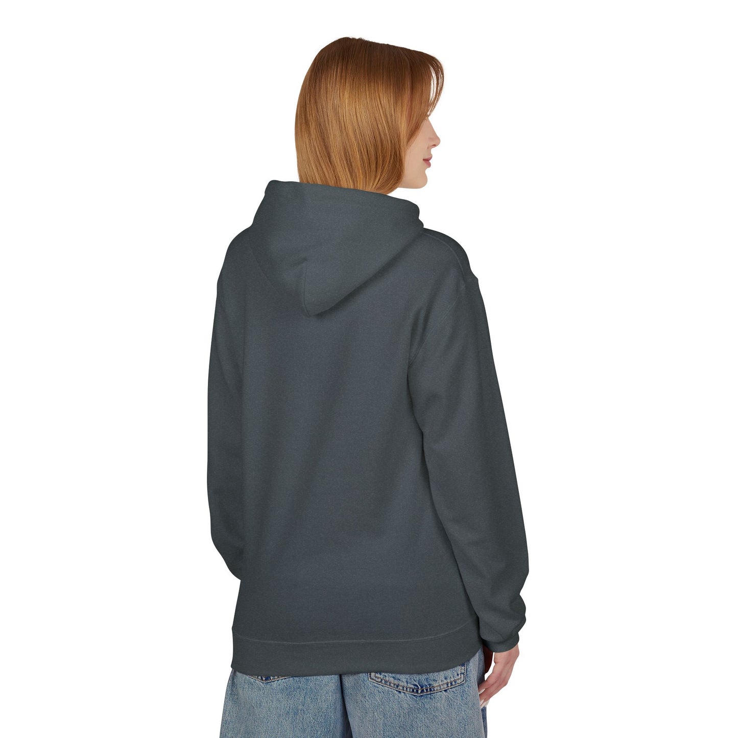 Hoodie — Floral Heart "Dog Mom" Graphic