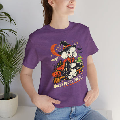 Hocus Pocus Poodle Halloween Tee