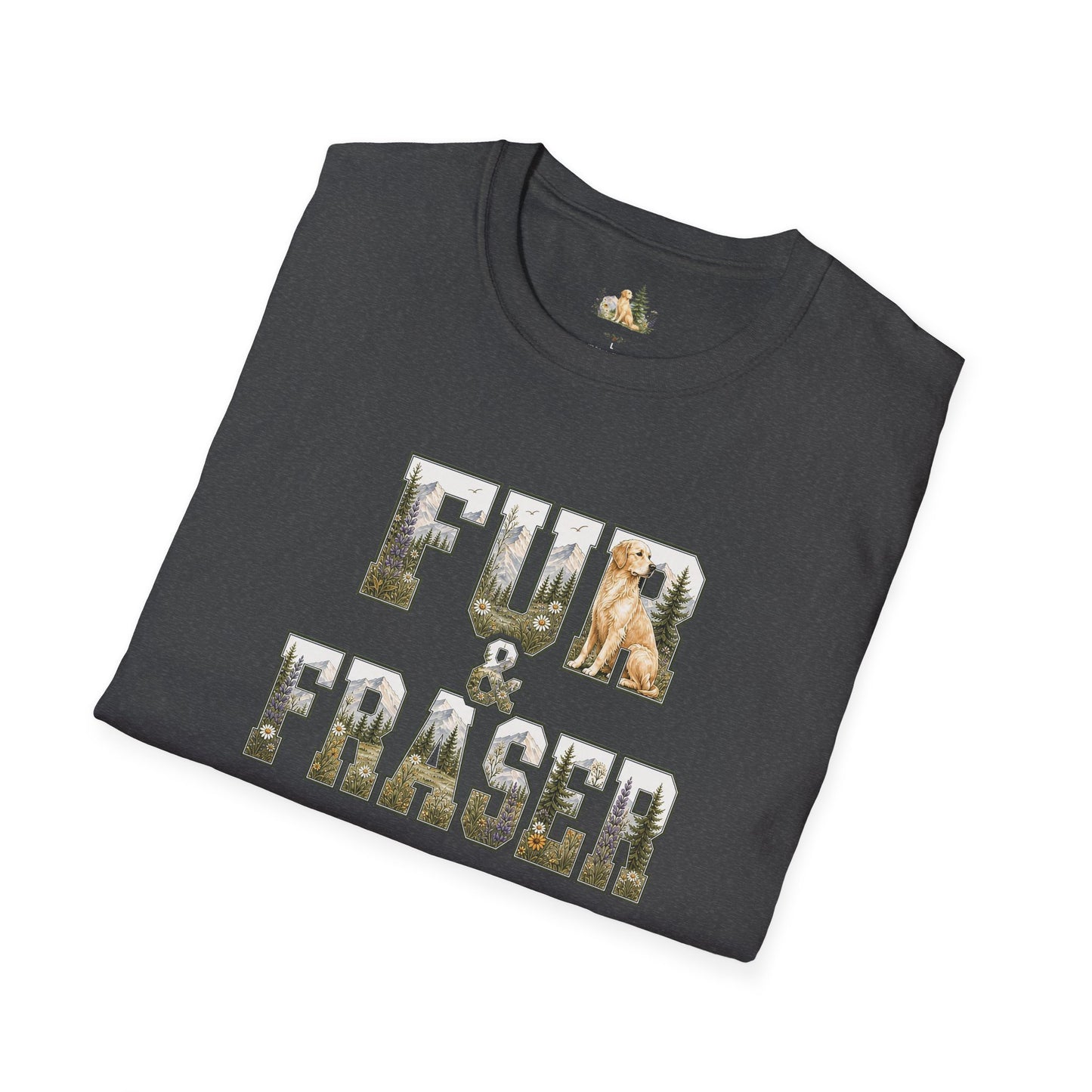 T-Shirt — Fur & Fraser Logo Graphic Tee(Light Weight, Ultra Soft Tee)