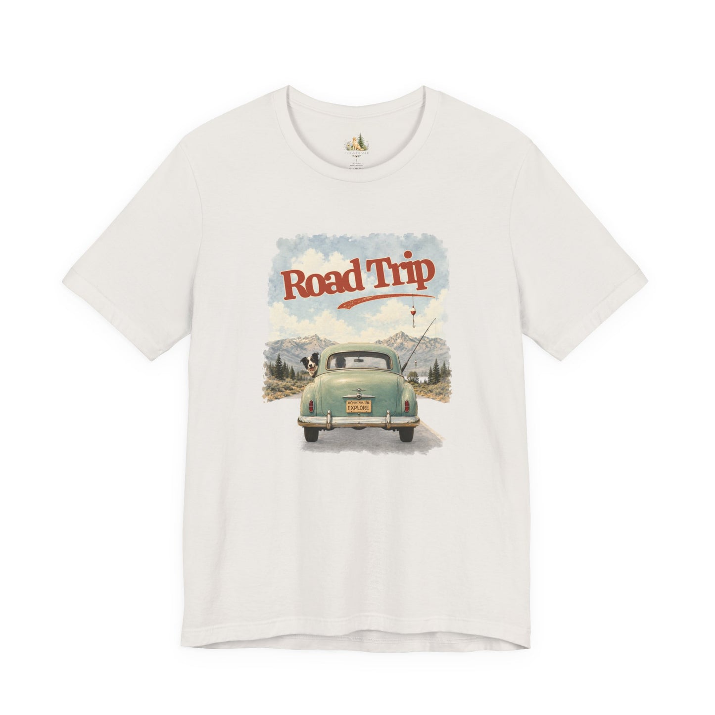Men's Road Trip Vintage Car T-Shirt