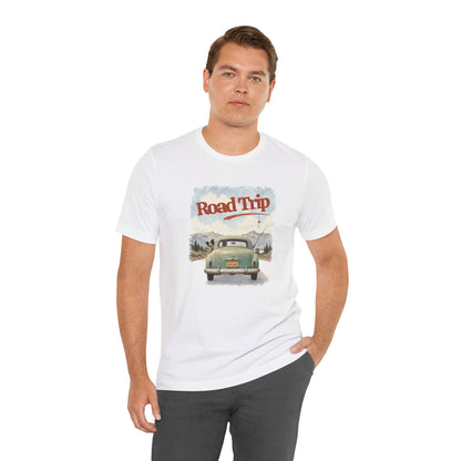 Men's Road Trip Vintage Car T-Shirt
