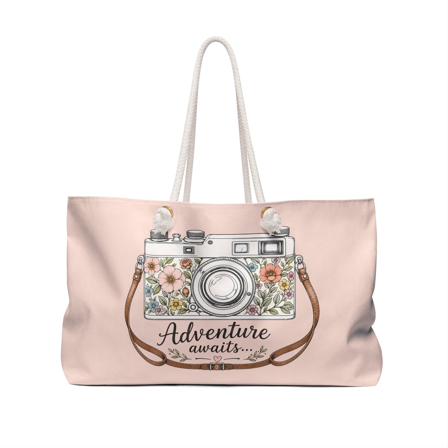 Adventure Awaits Camera Weekender Bag