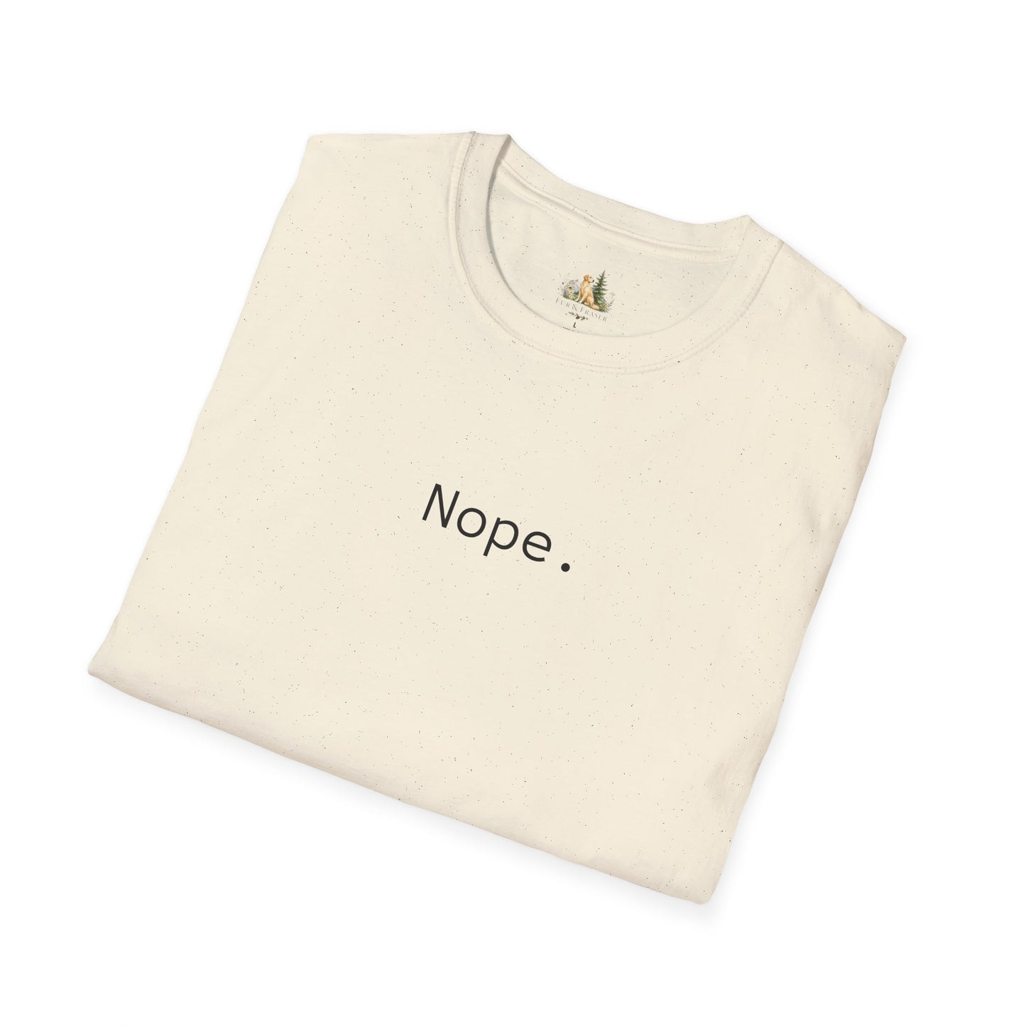 Nope. Minimalist Graphic Tee