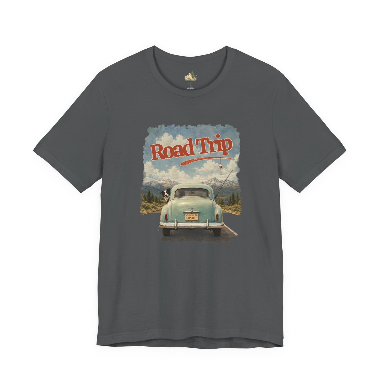 Men's Road Trip Vintage Car T-Shirt