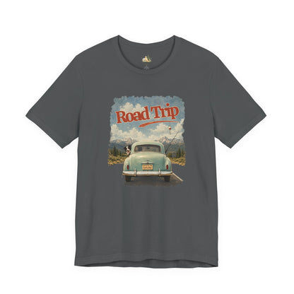 Men's Road Trip Vintage Car T-Shirt
