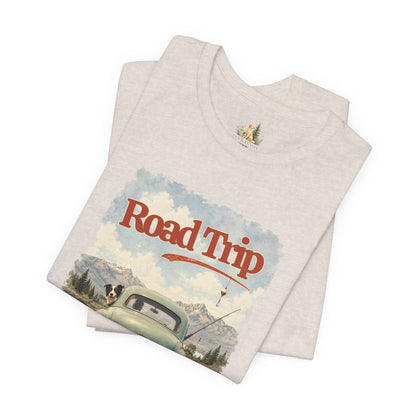 Men's Road Trip Vintage Car T-Shirt