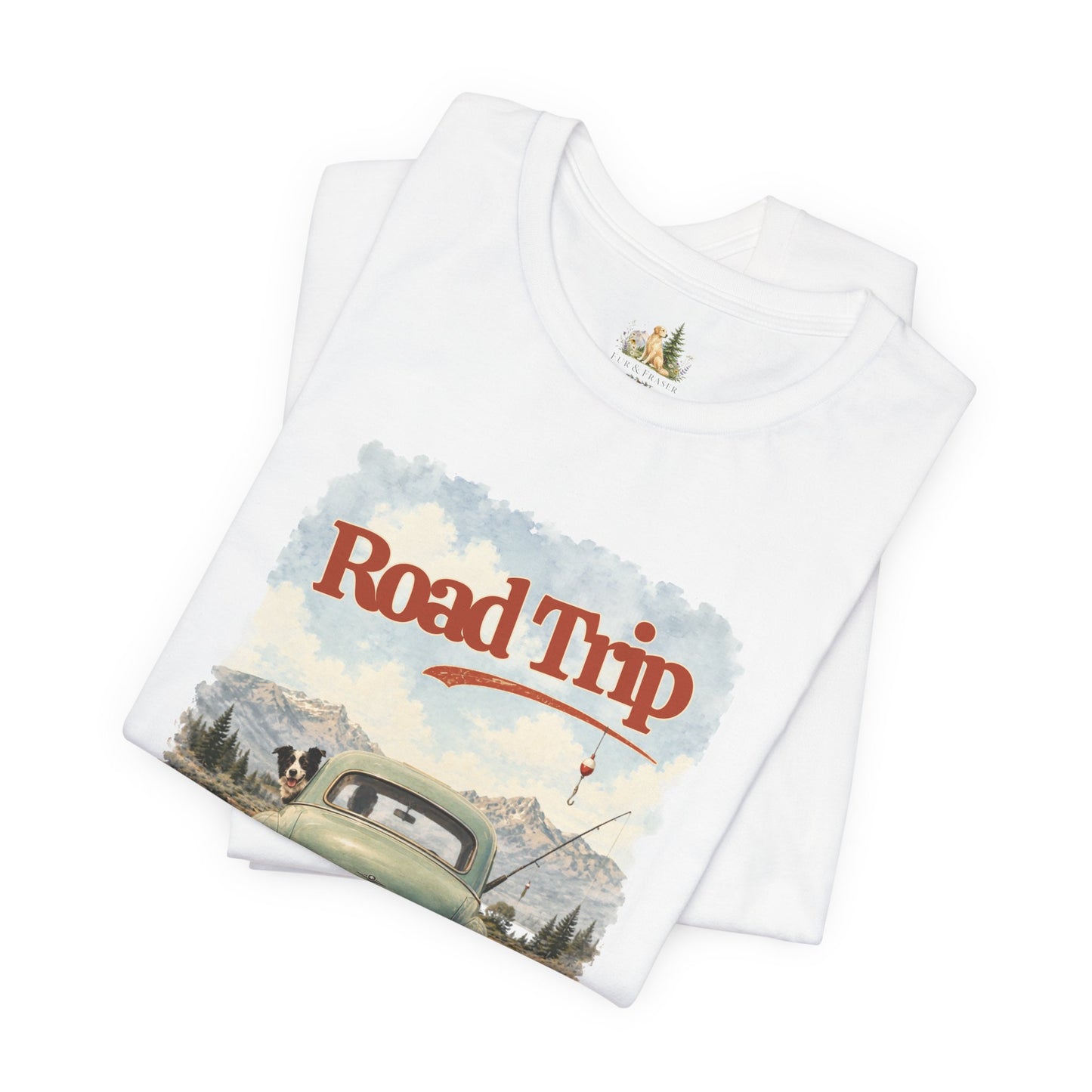 Men's Road Trip Vintage Car T-Shirt