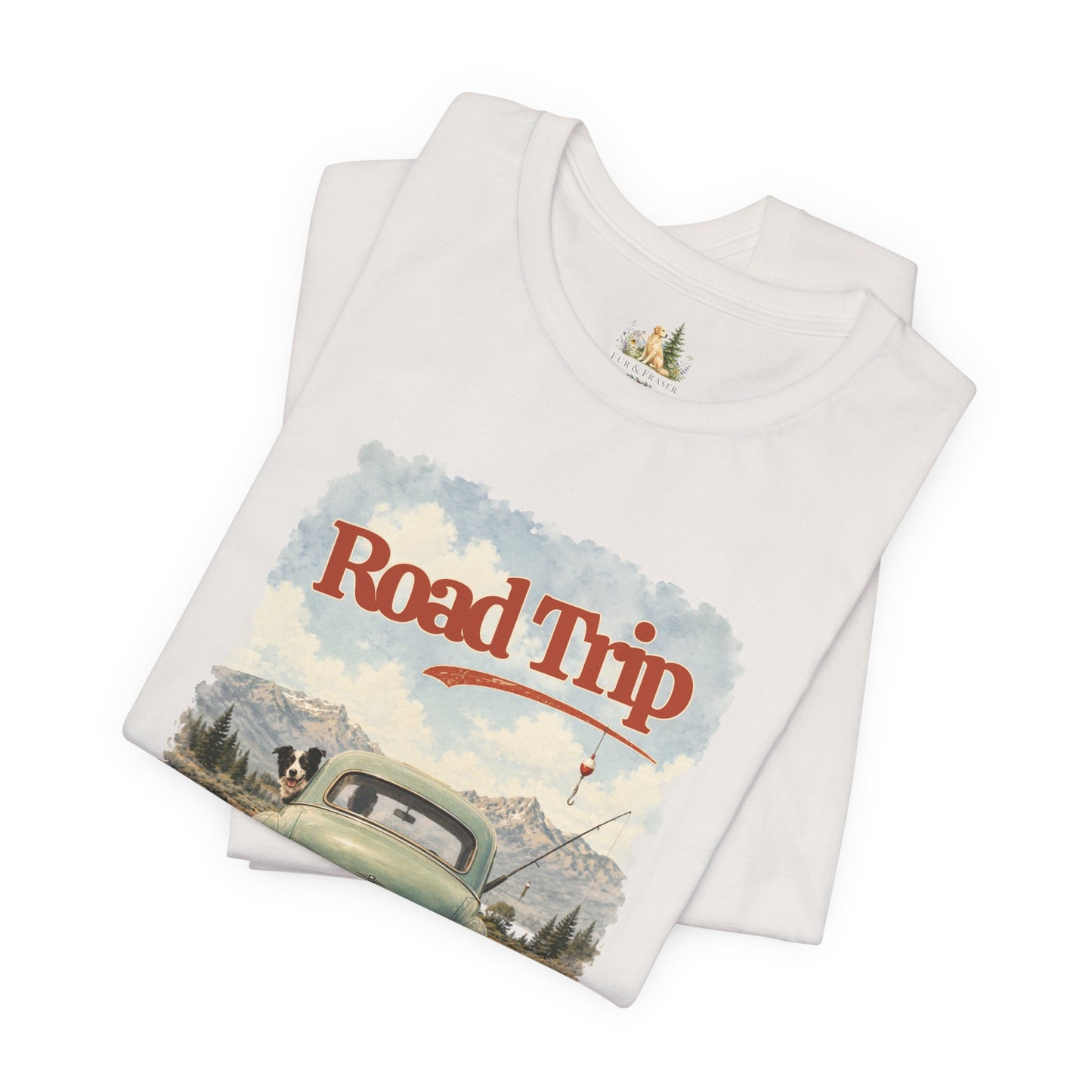 Men's Road Trip Vintage Car T-Shirt