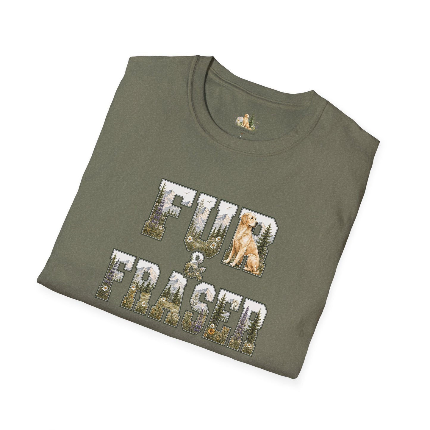 T-Shirt — Fur & Fraser Logo Graphic Tee(Light Weight, Ultra Soft Tee)