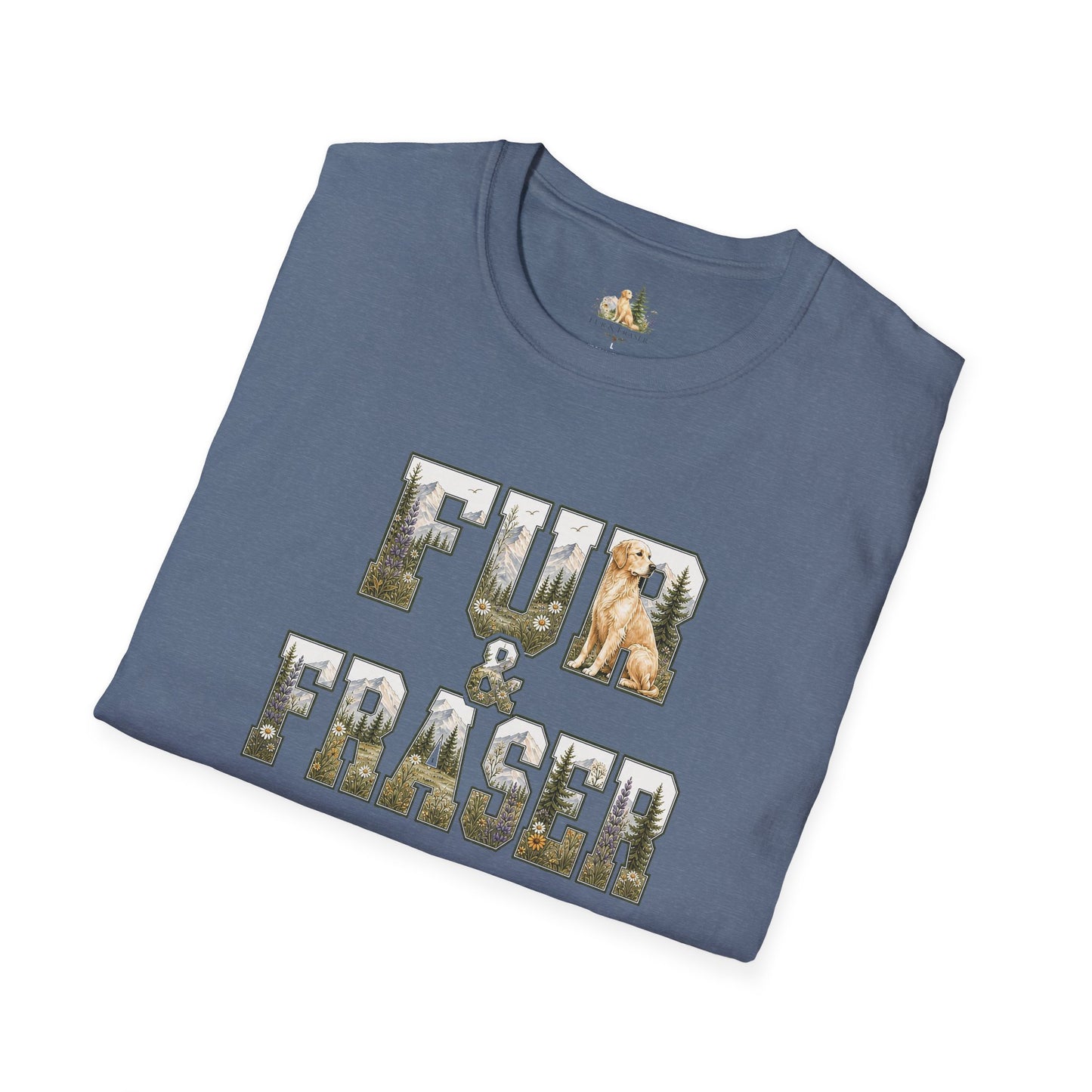 T-Shirt — Fur & Fraser Logo Graphic Tee(Light Weight, Ultra Soft Tee)